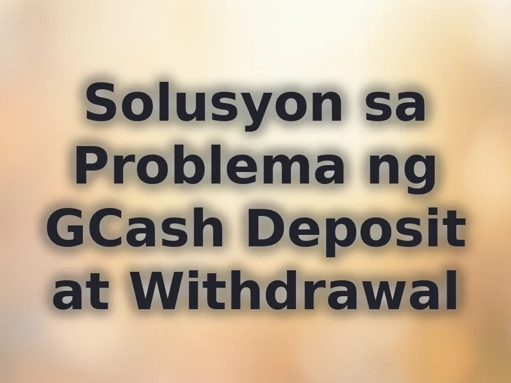 GCash Troubleshooting