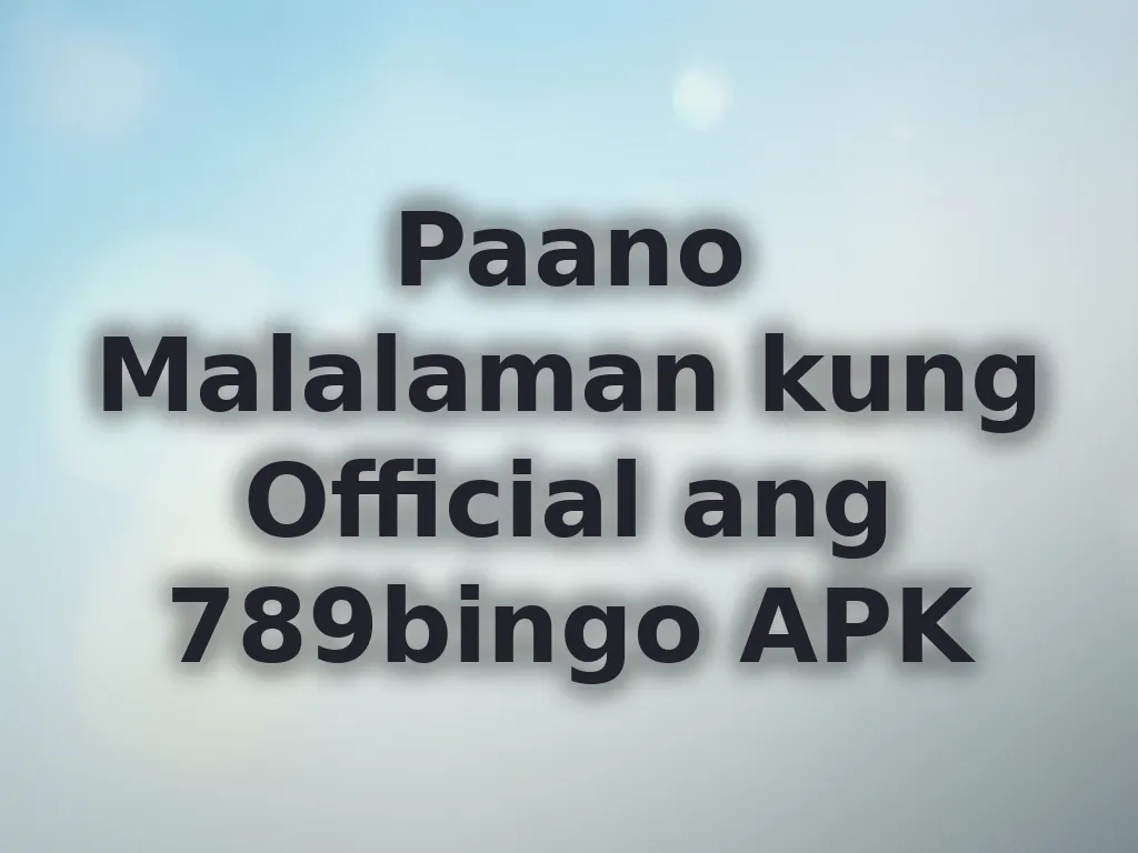 Verifying official APK